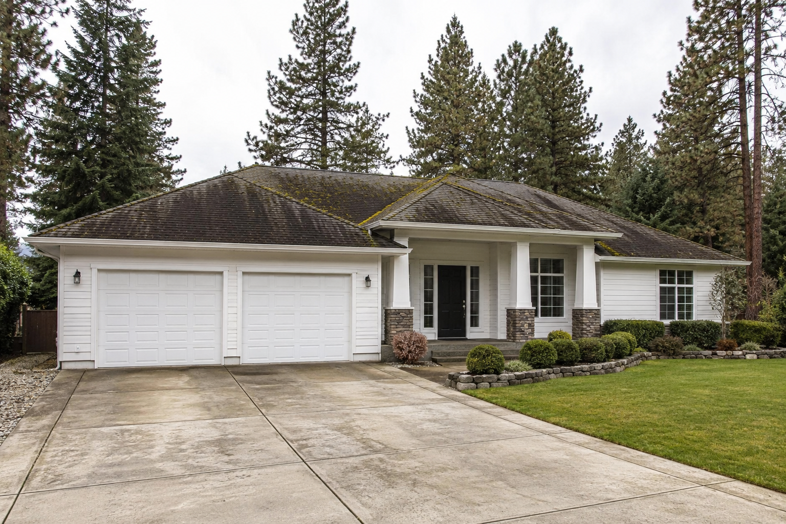 Property before Heritage Home Services treatment